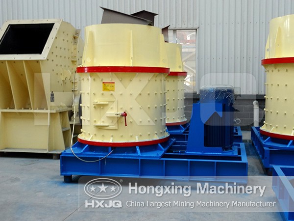Process of Zhengzhou Honxging Combination Crusher