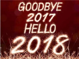 Let's Say Goodbye to The Year of 2017 and Say Hello to The New Year of 2018