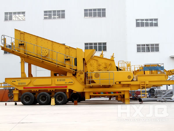 50tph Mobile Limestone Crusher-Price and Video
