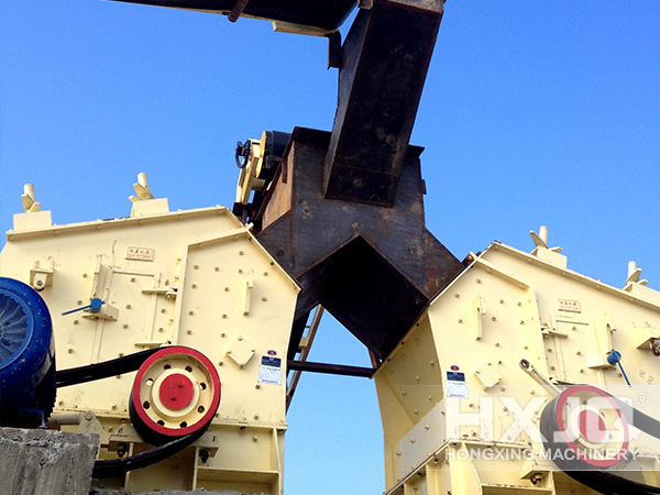 Impact Crusher at Site Impact Crusher at Site